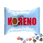 1 Stück Caffè Moreno Decaffeinato Nespresso kompatible entkoffeinierte Kaffeekapsel – Nespresso kompatible Kaffeekapseln
