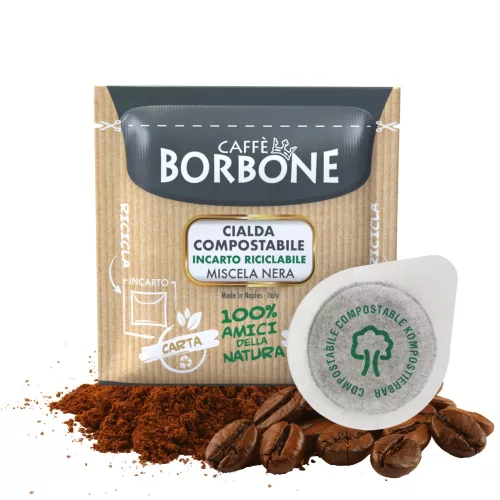 Borbone Nera – ESE 44mm Kaffeepad für Espresso  
