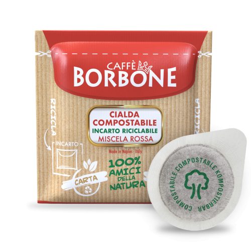 Borbone Rot – ESE 44mm Kaffeepad für Espresso  