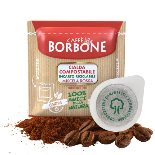 Borbone Rot – ESE 44mm Kaffeepad für Espresso  