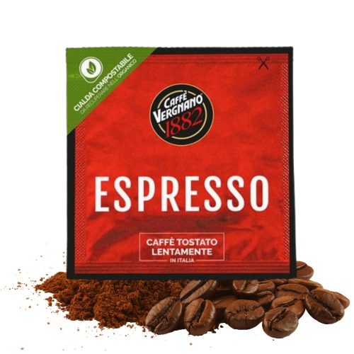 Vergnano Espresso – ESE 44mm Kaffeepad für Espresso  