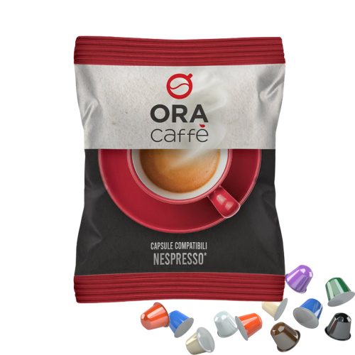 1 Stück Caffè ORA Nespresso kompatible Kaffeekapsel – Nespresso kompatible Kaffeekapseln