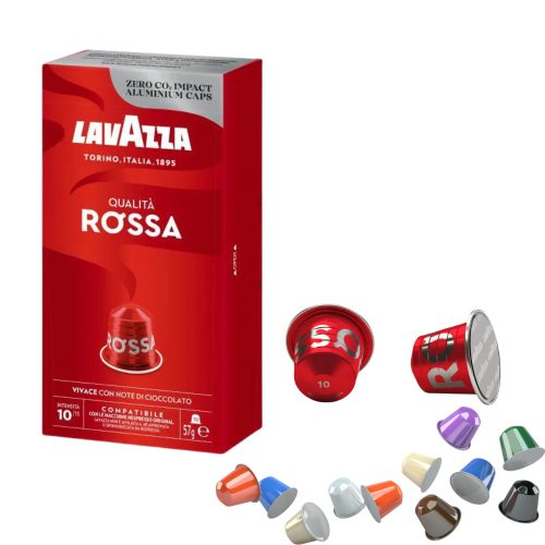 1 Lavazza Qualitá Rossa Nespresso kompatible Kaffeekapsel – Nespresso kompatible Kaffeekapseln