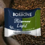1 Stück Caffè Borbone Light Respresso Koffein reduzierte Nespresso kompatible Kaffeekapsel – Nespresso kompatible Kaffeekapseln