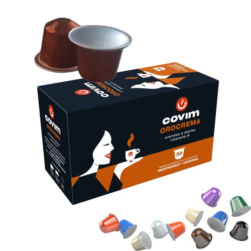 1 Kapsel Covim Orocrema Nespresso Kompatibel – Nespresso kompatible Kaffeekapseln