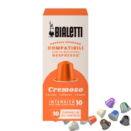 1 Bialetti Cremoso Nespresso kompatible Kaffeekapsel – Nespresso kompatible Kaffeekapseln