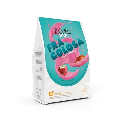 16 Stück Dolce Vita Fragolosa Kapseln Dolce Gusto kompatibel – Nespresso kompatible Kaffeekapseln