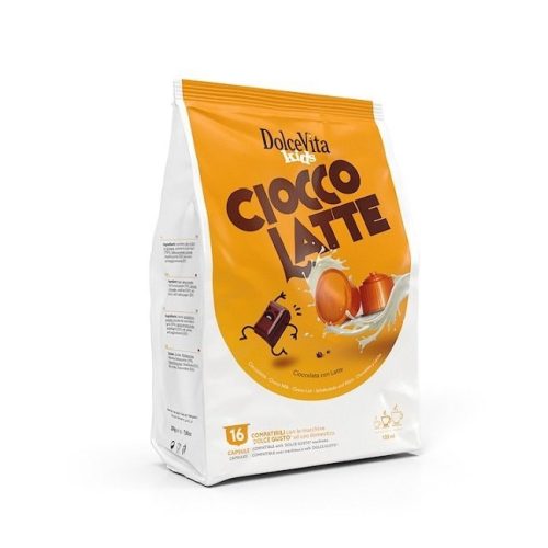 16 Stück Dolce Vita Cioccolatte Kapseln Dolce Gusto kompatibel – Nespresso kompatible Kaffeekapseln