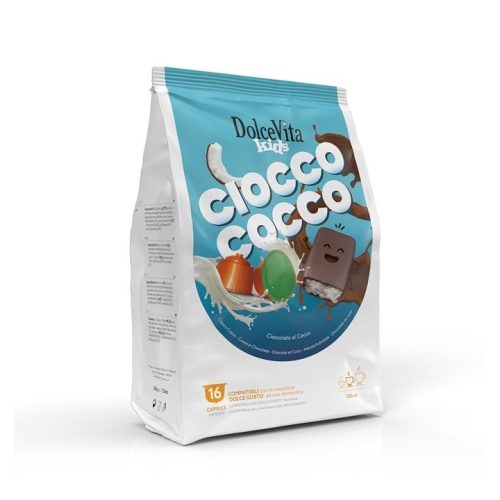 16 Stück Dolce Vita Cioccococco Kapseln Dolce Gusto kompatibel – Nespresso kompatible Kaffeekapseln