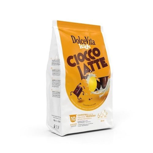 10 Stück Dolce Vita Cioccolatte Kapseln Nespresso kompatibel – Nespresso kompatible Kaffeekapseln
