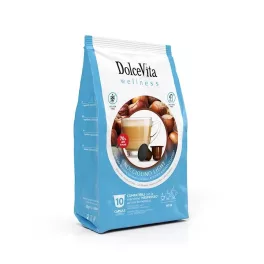 10 Stück Dolce Vita Light Nocciolino Kapseln Nespresso kompatibel – Nespresso kompatible Kaffeekapseln
