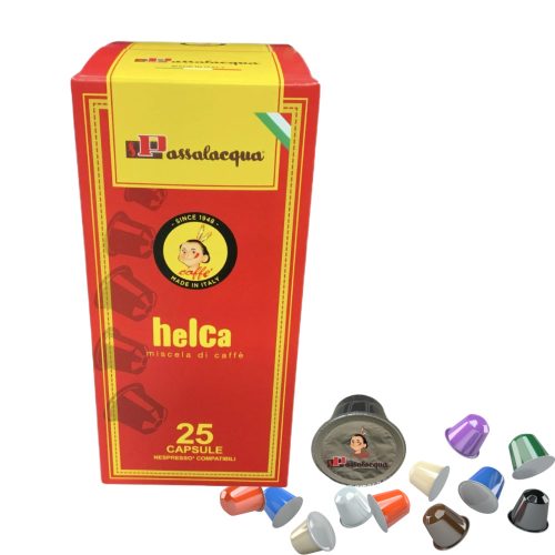 1 Stück Caffé Passalacqua Miscela Helca Nespresso kompatible Kaffeekapsel – Nespresso kompatible Kaffeekapseln