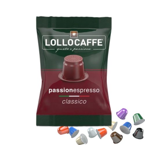 1 LolloCaffé Classica Nespresso kompatible Kaffeekapsel – Nespresso kompatible Kaffeekapseln