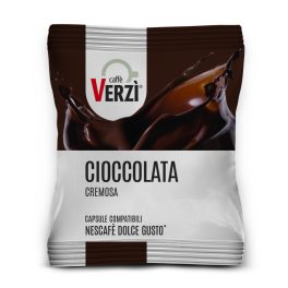 Cioccolata Caffè VERZÌ Dolce Gusto kompatible Kaffeekapsel mit Schokoladengeschmack