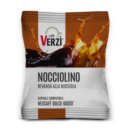 Nocciolino Caffè VERZÌ Dolce Gusto kompatible Kaffeekapsel mit Haselnussgeschmack