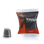1 Stück Caffè Toraldo CREMOSA Nespresso kompatible Kaffeekapsel – Nespresso kompatible Kaffeekapseln