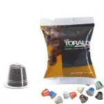 1 Stück Caffè Toraldo GOURMET Nespresso kompatible Kaffeekapsel – Nespresso kompatible Kaffeekapseln