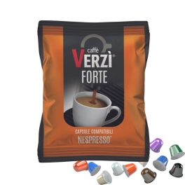 1 Stück Caffè Verzì FORTE Nespresso kompatible Kaffeekapsel – Nespresso kompatible Kaffeekapseln