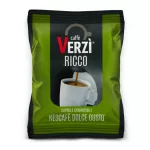 1 Stück Caffè Verzì RICCO Dolce Gusto kompatible Kaffeekapsel – Nespresso kompatible Kaffeekapseln