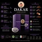 To.Da Gattopardo Dakar ESE 44 mm Kaffeepad – 1 Stk.