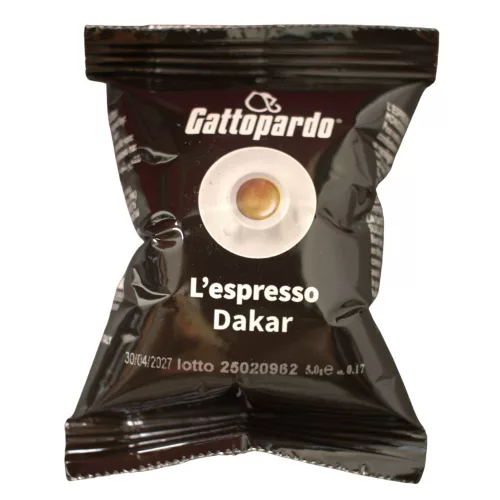 1 Stück l’Espresso Gattopardo Caffè Italiano Dakar Nespresso-kompatible Kaffeekapsel