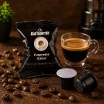 1 Stück l’Espresso Gattopardo Caffè Italiano Dakar Nespresso-kompatible Kaffeekapsel