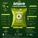 1 Stück l’Espresso Gattopardo Caffè Italiano Insonnia Nespresso-kompatible Kaffeekapsel