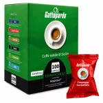 1 Stück l’Espresso Gattopardo Caffè Italiano Gusto Ricco Nespresso-kompatible Kaffeekapsel