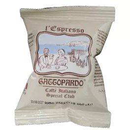   1 Stück l’Espresso Gattopardo Caffè Italiano Special Club Nespresso-kompatible Kaffeekapsel