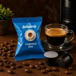 1 Stück Caffè Gattopardo Dek Nespresso-kompatible entkoffeinierte Kaffeekapsel