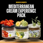 Mediterranes Creme-Erlebnis-Paket mit sizilianischer Tomaten Oliven und Artischockencreme