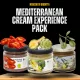 Mediterranes Creme-Erlebnis-Paket mit sizilianischer Tomaten Oliven und Artischockencreme