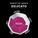 Bialetti Perfetto Moka gemahlener Kaffee 250g, Delicato – Nespresso kompatible Kaffeekapseln