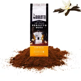 Bialetti Perfetto Moka Gemahlener Kaffee 250g - Vanille – Nespresso kompatible Kaffeekapseln