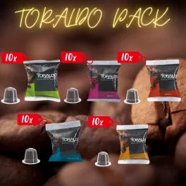 Caffè Toraldo Nespresso kompatible Kaffeekapsel Probierpaket – Nespresso kompatible Kaffeekapseln