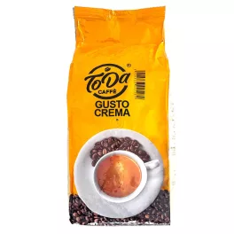 GUSTO CREMA Gattopardo To.Da 1 kg Kaffeebohnen – cremige und ausgewogene italienische Mischung