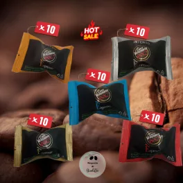 CAFFÈ VERGNANO NESPRESSO KOMPATIBLE KAFFEEKAPSEL PROBIERPAKET – Nespresso kompatible Kaffeekapseln
