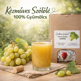Handwerklich hergestellter Traubensaft