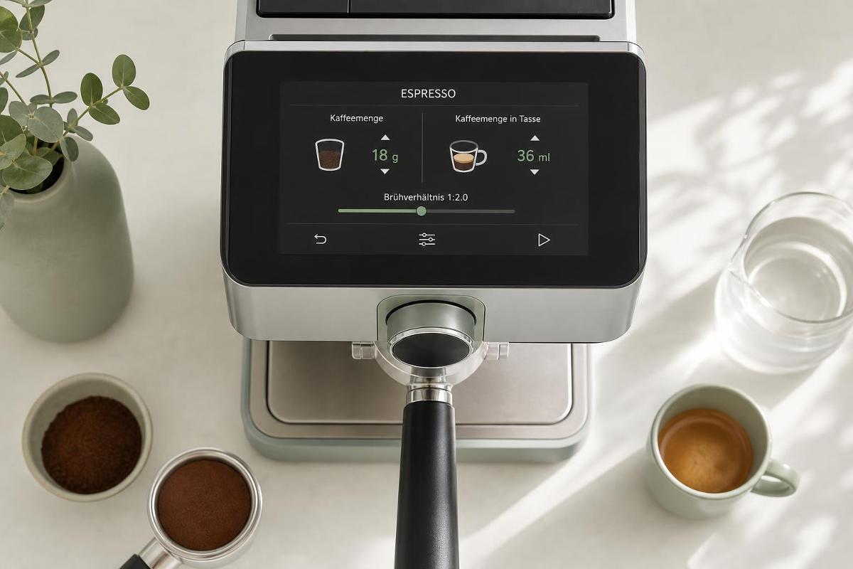 Espresso richtig dosieren: Kaffeemenge und Brühverhältnis