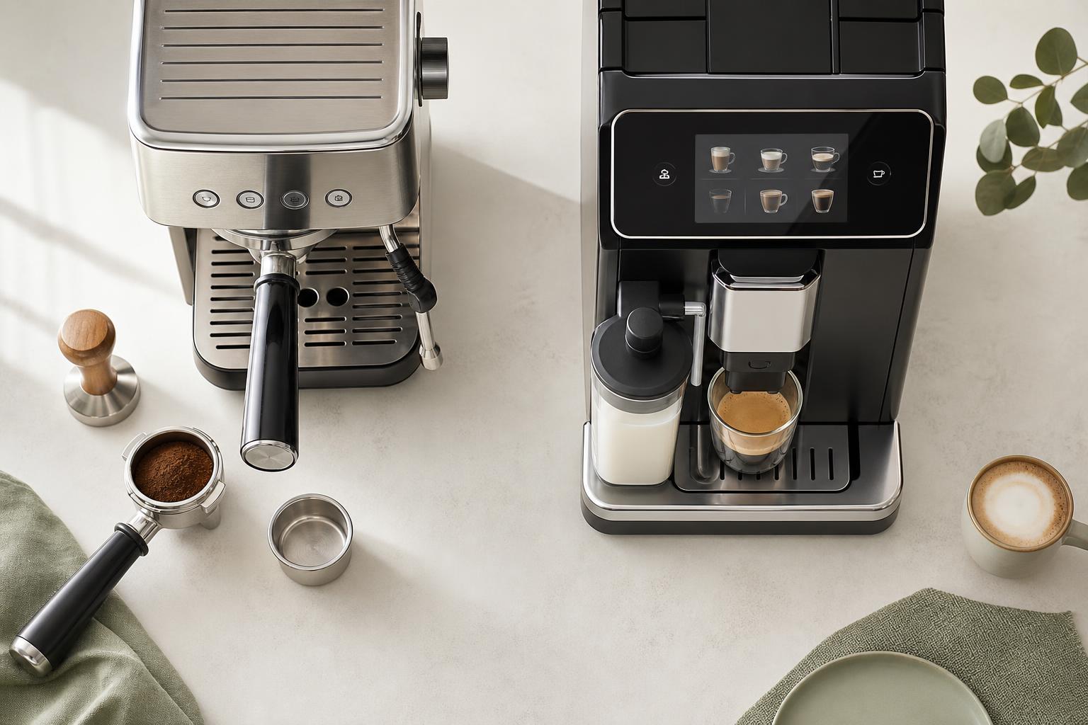 Siebträger oder Vollautomat für italienischen Espresso?