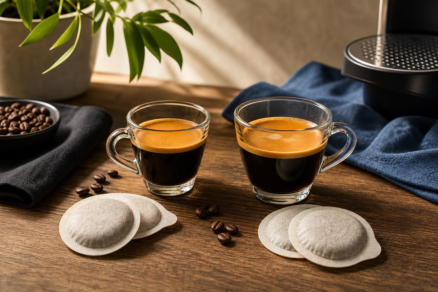 Caffè Borbone ESE-Pads: Schwarz oder Blau?