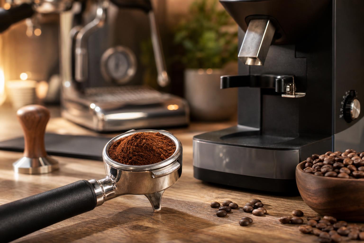 Mahlgrad für Espresso im Siebträger richtig einstellen