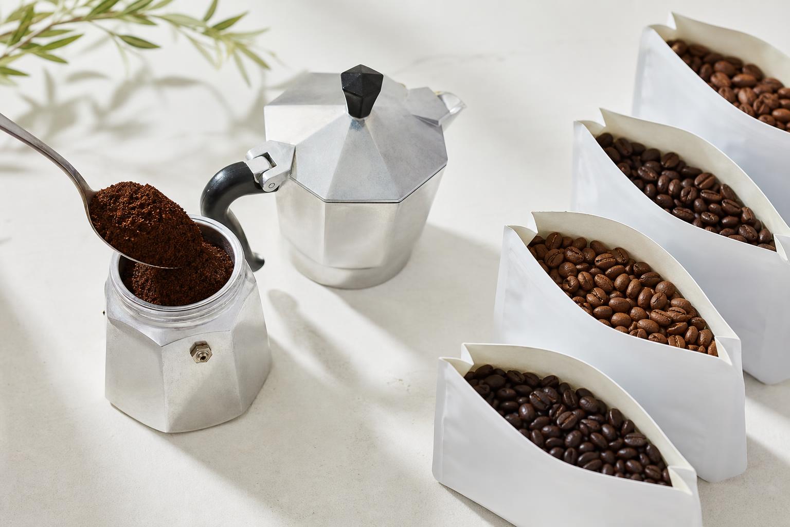 Italienische Kaffeebohnen im Probierpaket entdecken