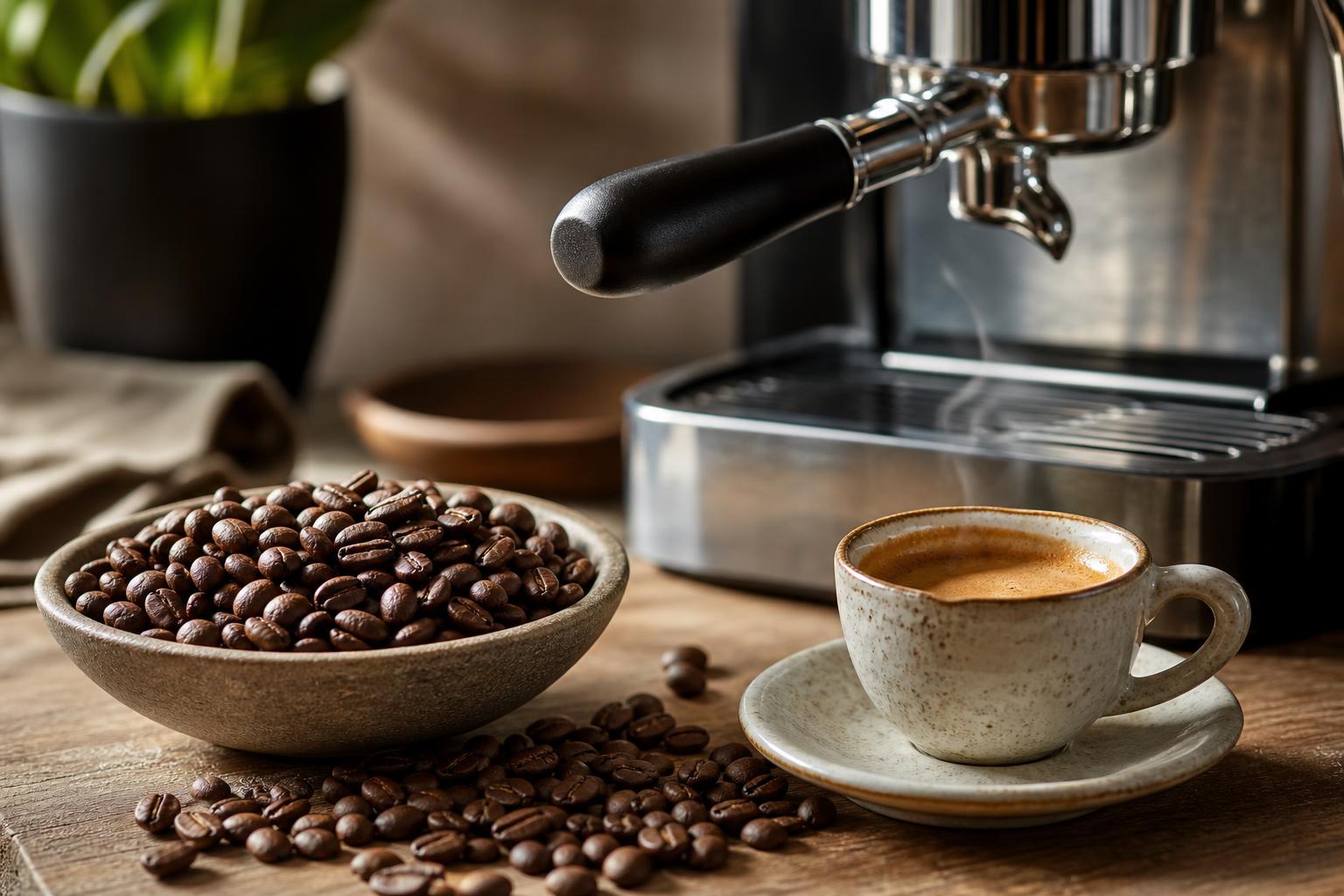 Italienische Espressobohnen für Österreich auswählen