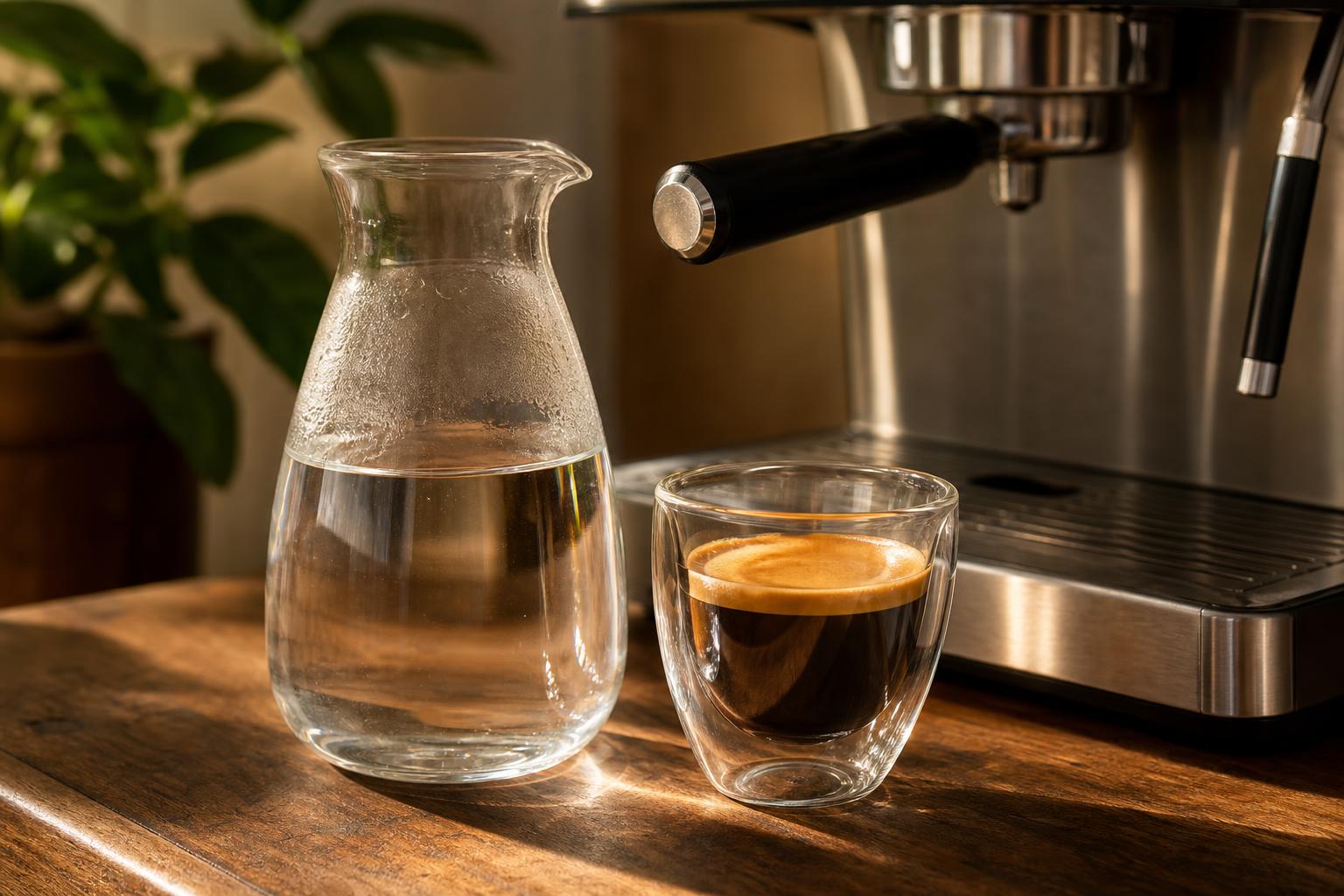 Welches Wasser ist ideal für Espresso zu Hause?