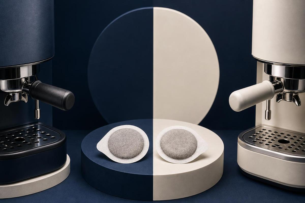 OMKafè, Kimbo und Passalacqua: ESE-Pads vergleichen