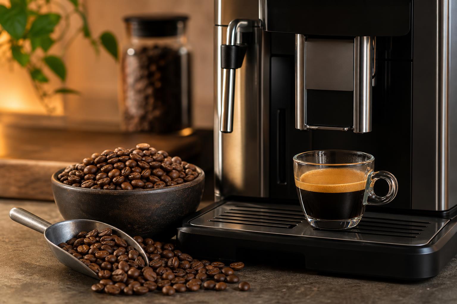 Italienische Kaffeebohnen im Vollautomaten richtig wählen